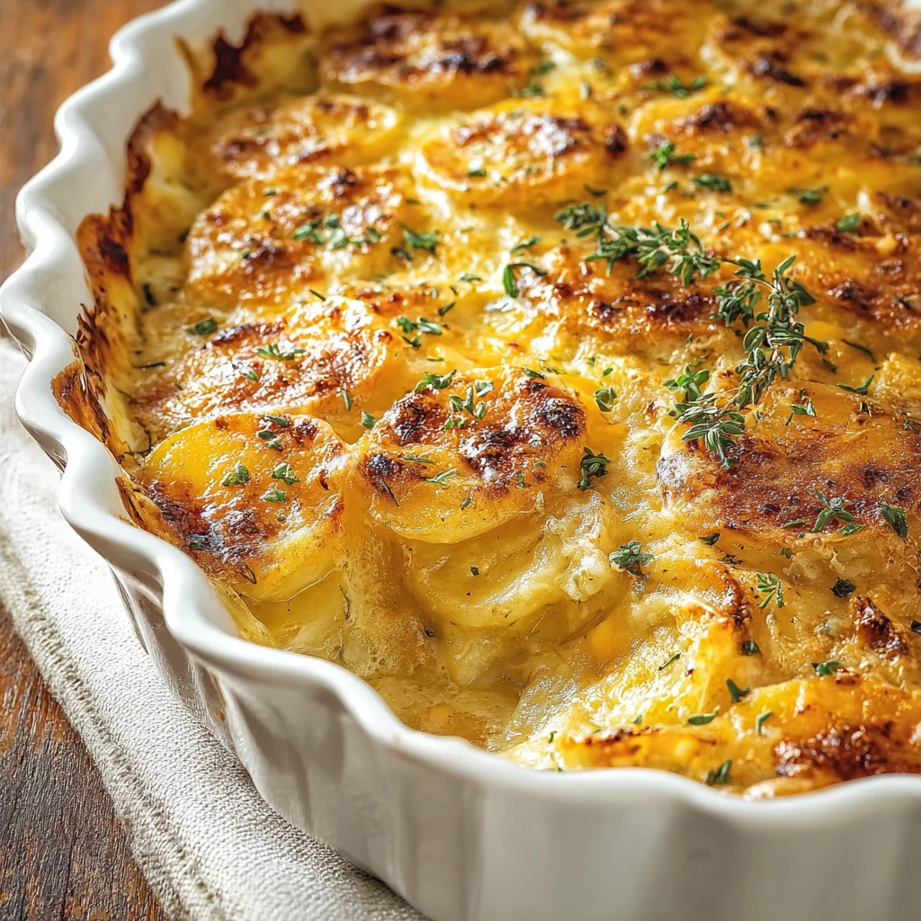 Cheesy Au Gratin Potatoes