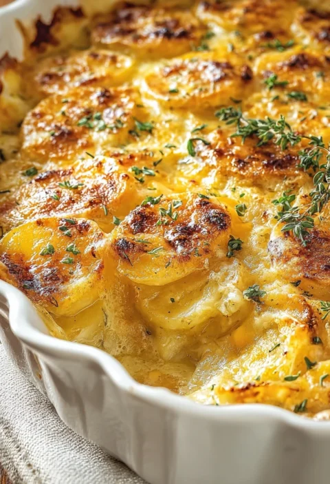 Cheesy Gratin Potatoes