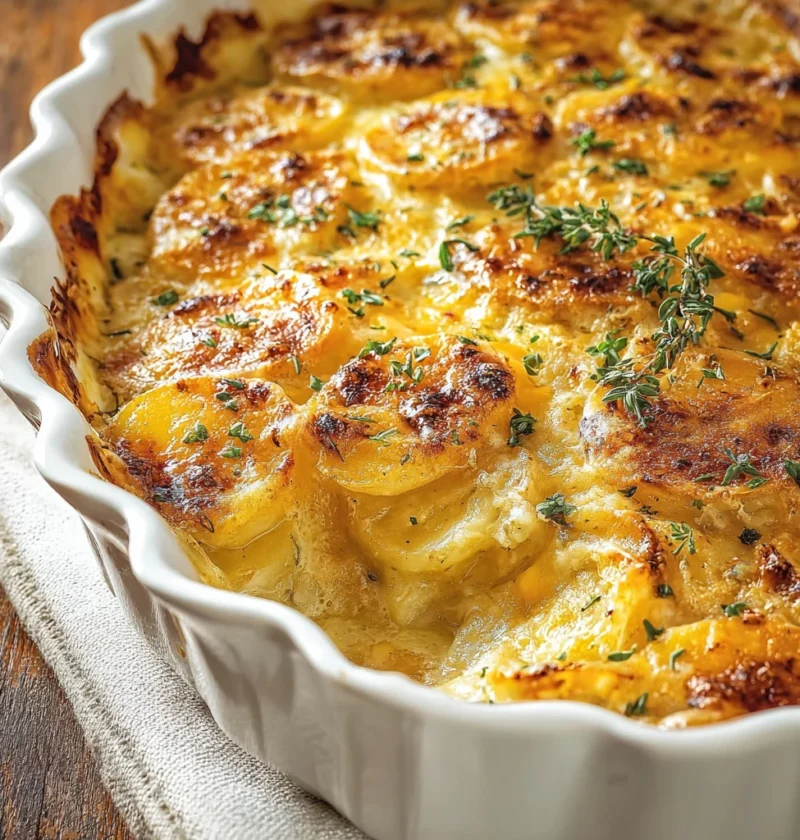 Cheesy Gratin Potatoes
