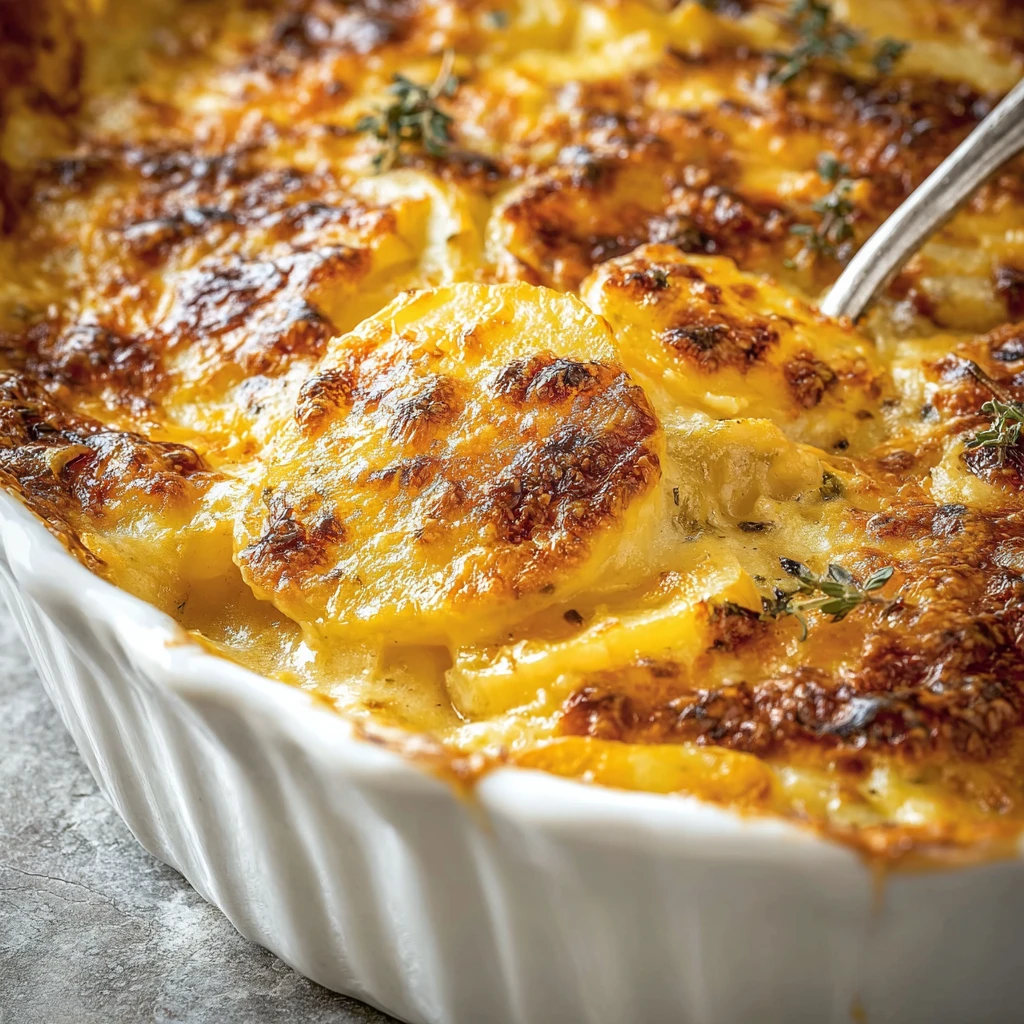 Cheesy Gratin Potatoes