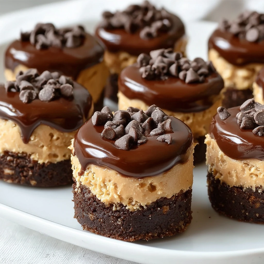 Chocolate Chip Cookie Dough Brownie Bites