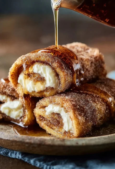 Cinnamon Roll French Toast Rollups