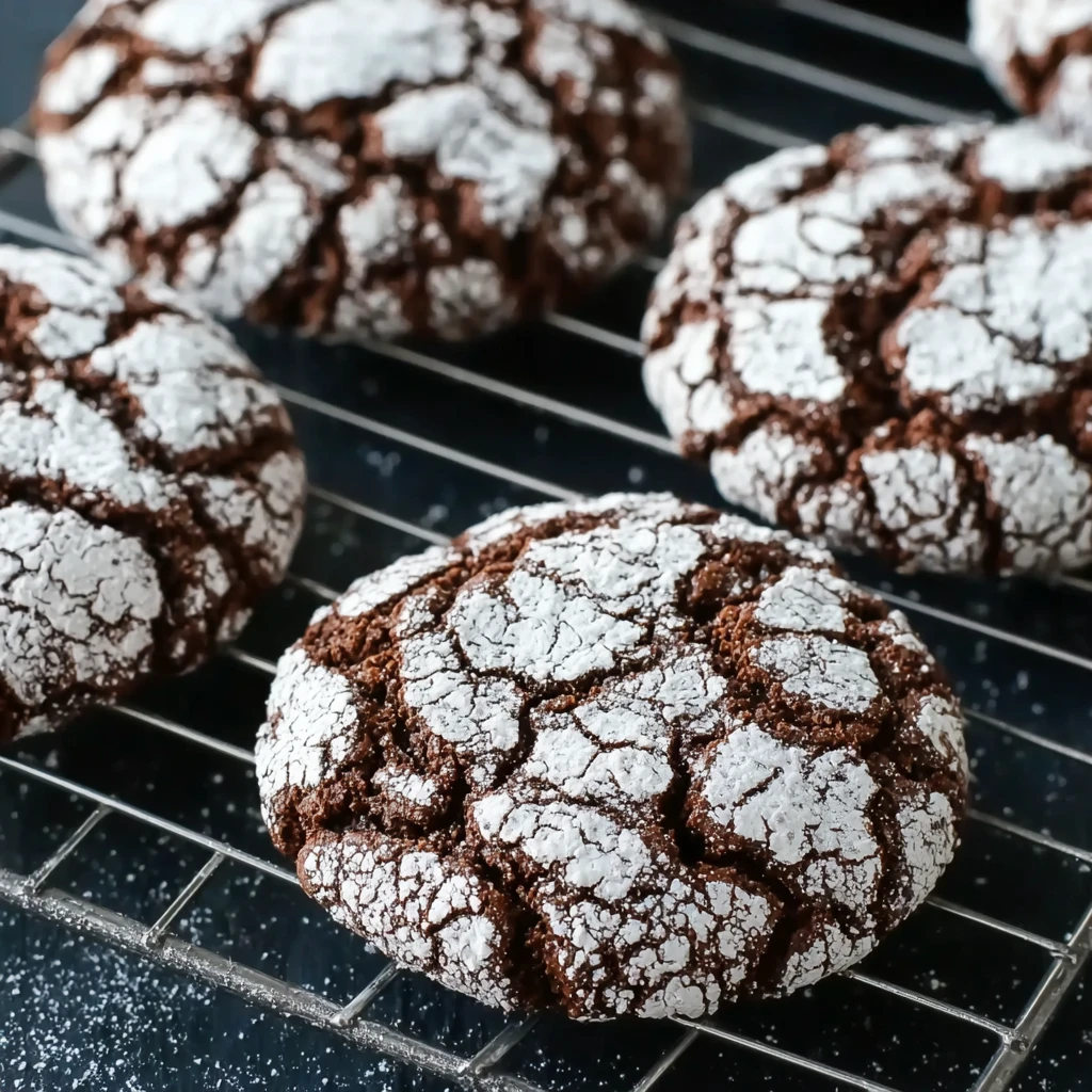 Cool Whip Cookies Chocolate Crinkle