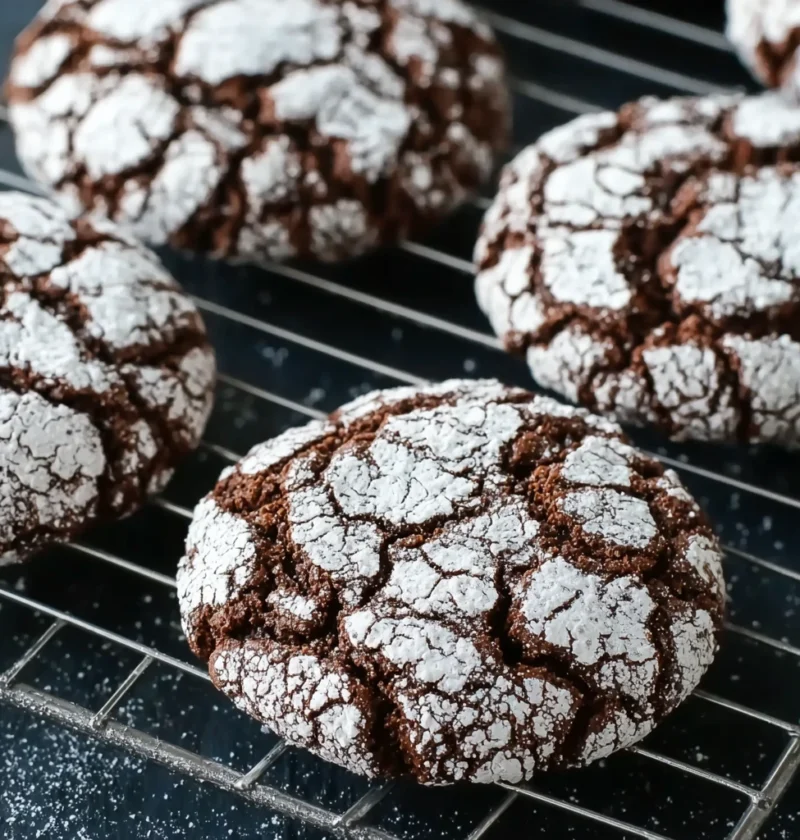 Cool Whip Cookies Chocolate Crinkle