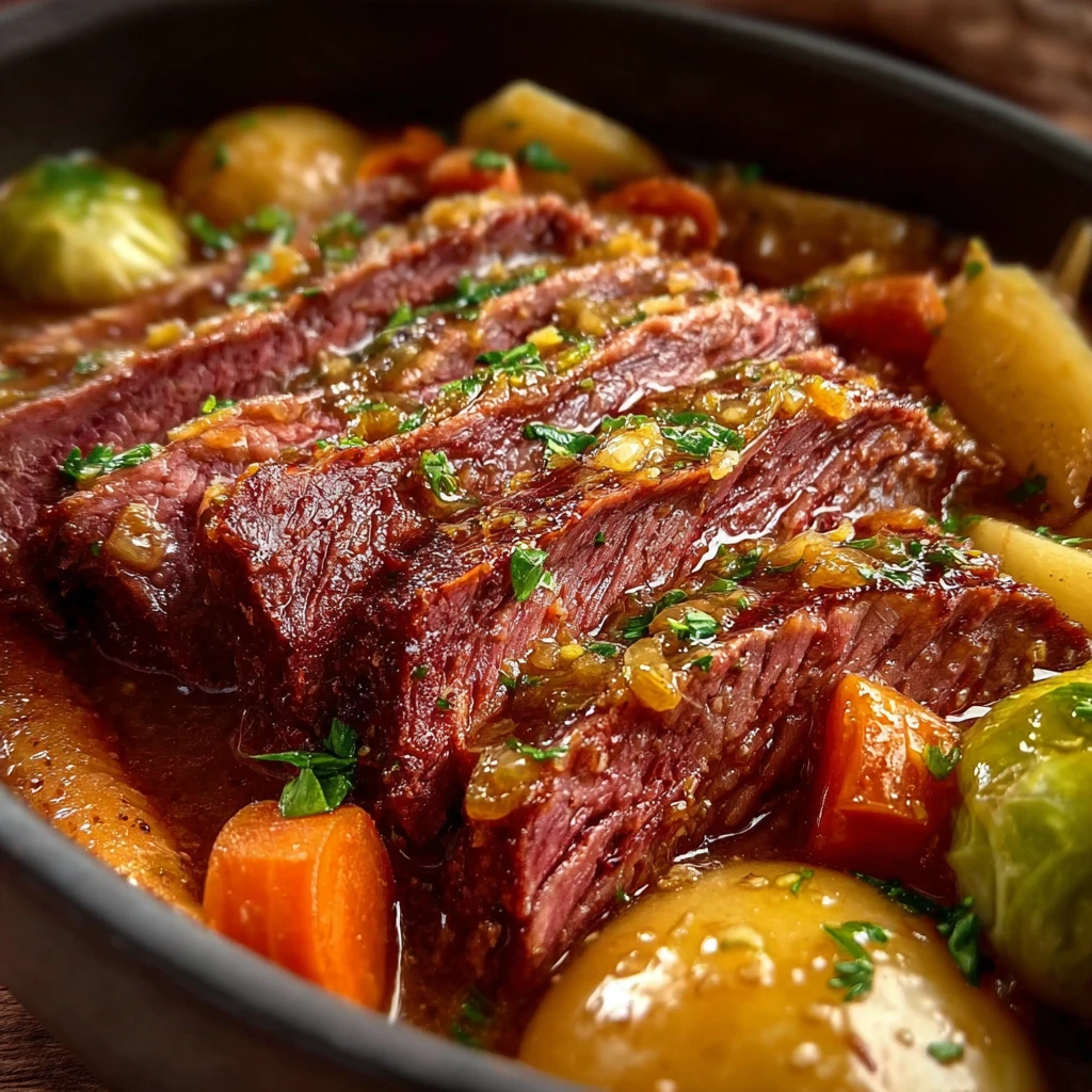 Cozy Slow Cooker Corned Beef and Cabbage with Guinness Recipe for Easy St. Patrick’s Day Dinner