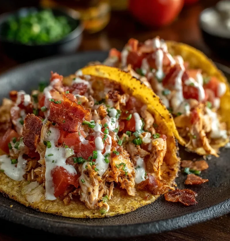 Crack Chicken Tacos