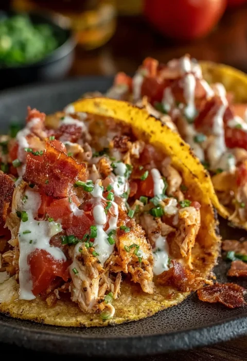 Crack Chicken Tacos