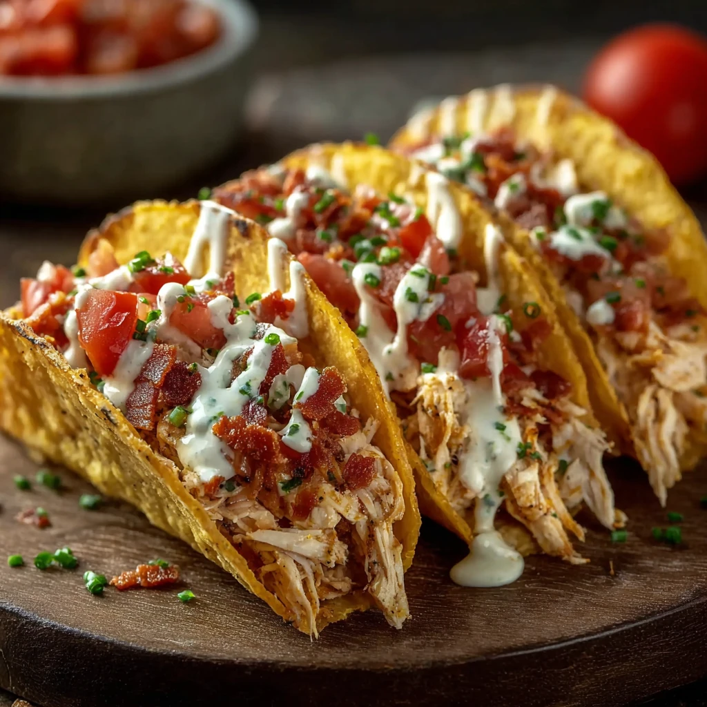 Crack Chicken Tacos