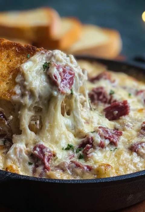 Creamy Slow Cooker Reuben Sandwich Dip Recipe Perfect