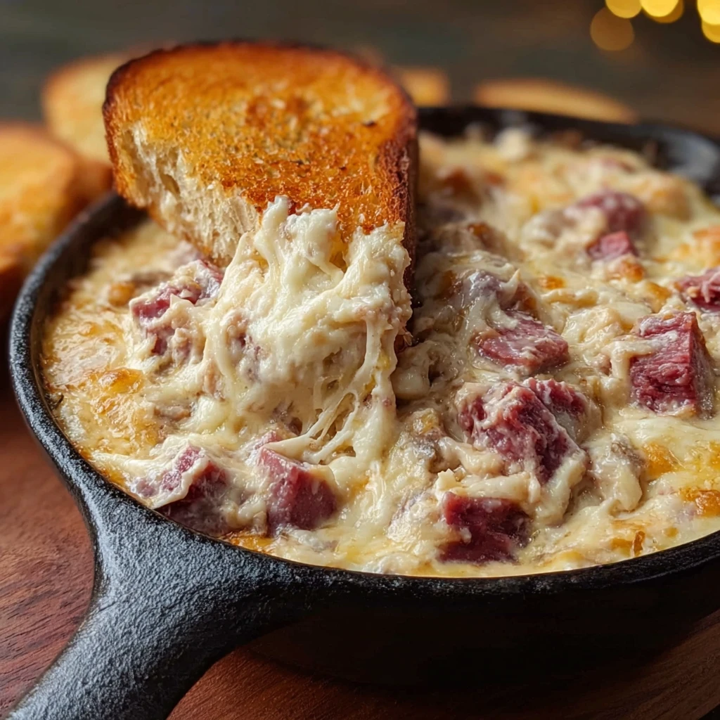 Creamy Slow Cooker Reuben Sandwich Dip Recipe Perfect
