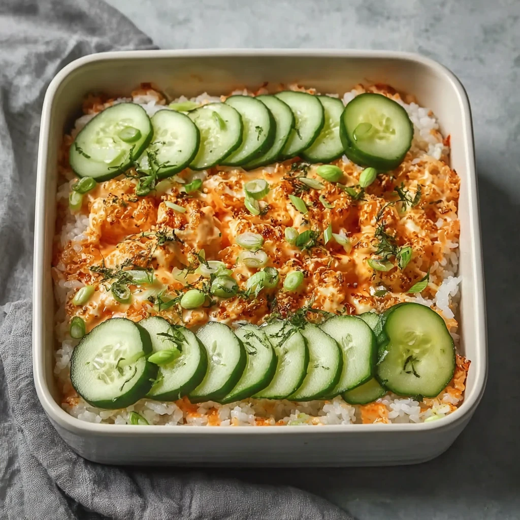 Creamy Sushi Bake Casserole Seafood