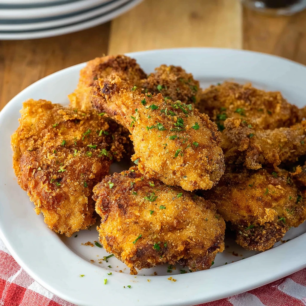 Crunchy Southern Ovenfried Chicken