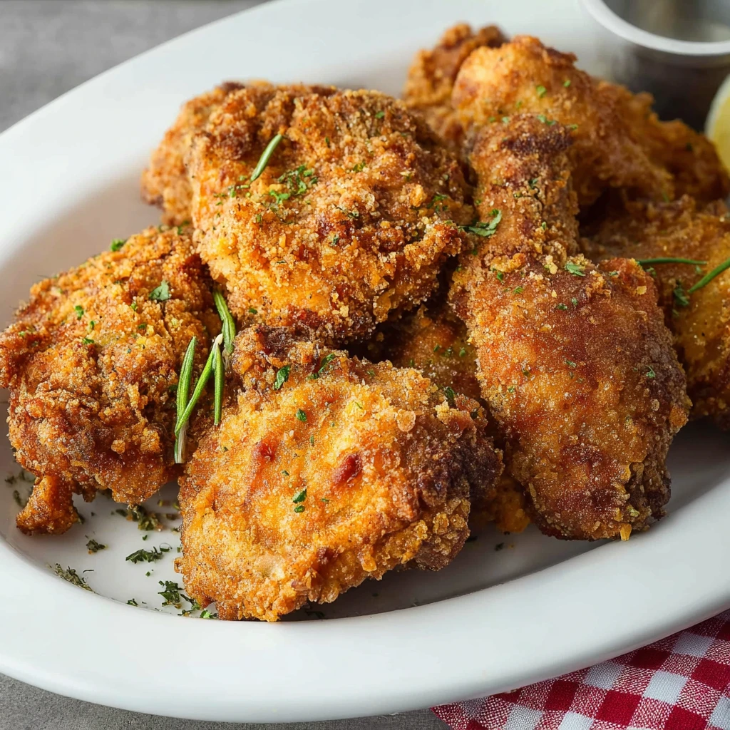 Crunchy Southern Ovenfried Chicken