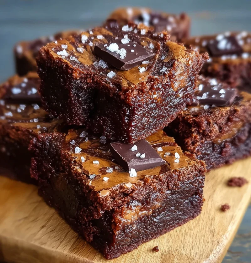 Decadent Baileys Irish Cream Brownies Gooey Chocolate Swirls