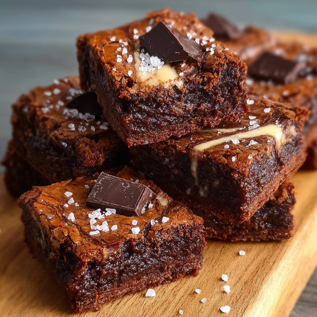Decadent Baileys Irish Cream Brownies Gooey Chocolate Swirls