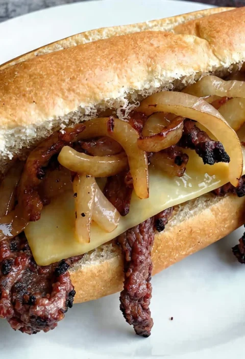 Delicious Philly Cheesesteak Meatloaf Recipe