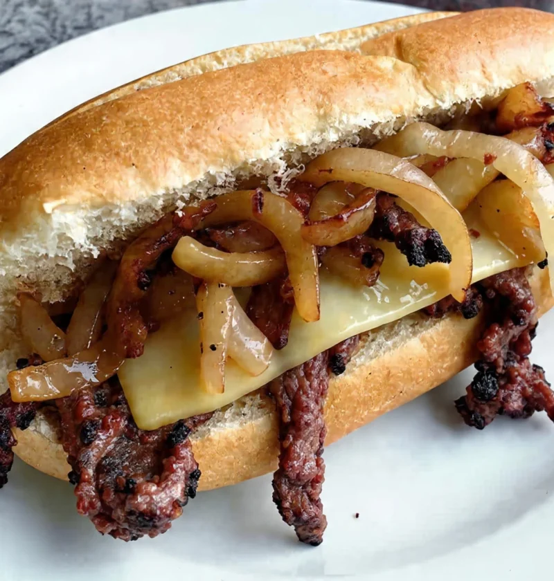 Delicious Philly Cheesesteak Meatloaf Recipe