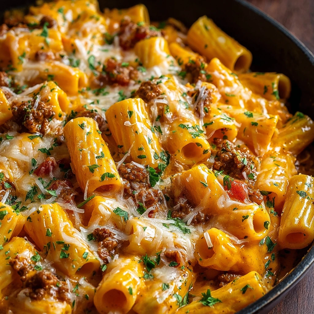 Easy Rotel Pasta Fiesta