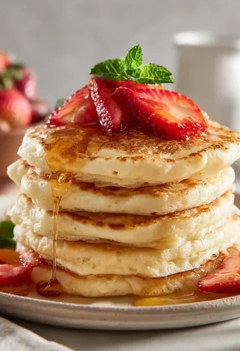 Fluffy Bisquick Pancakes Breakfast