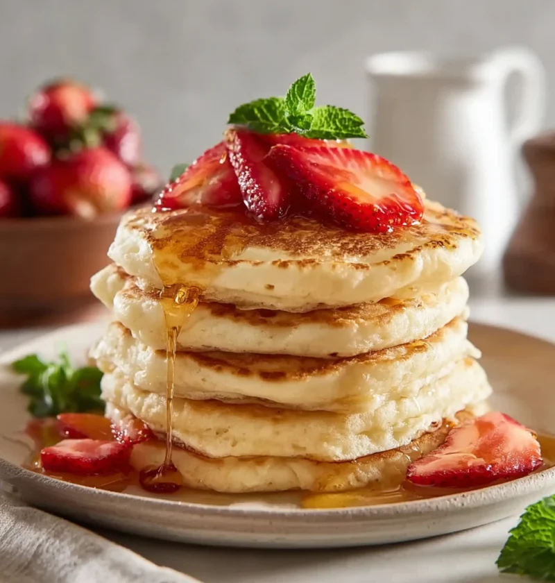 Fluffy Bisquick Pancakes Breakfast