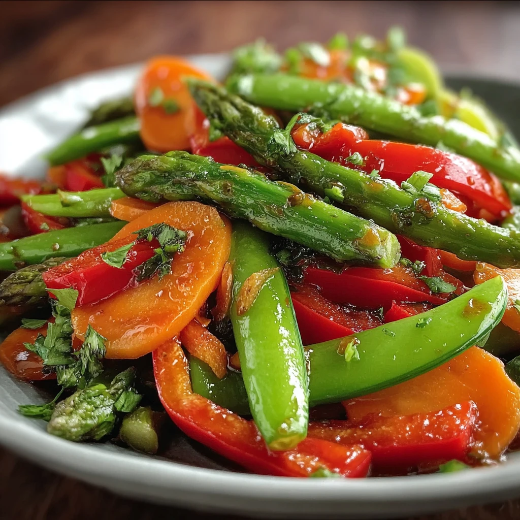 Fresh Spring Veggie Stir Fry Recipe Perfect Zesty