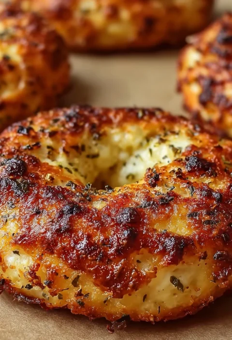 Garlicparmesan Cottage Cheese Bagels