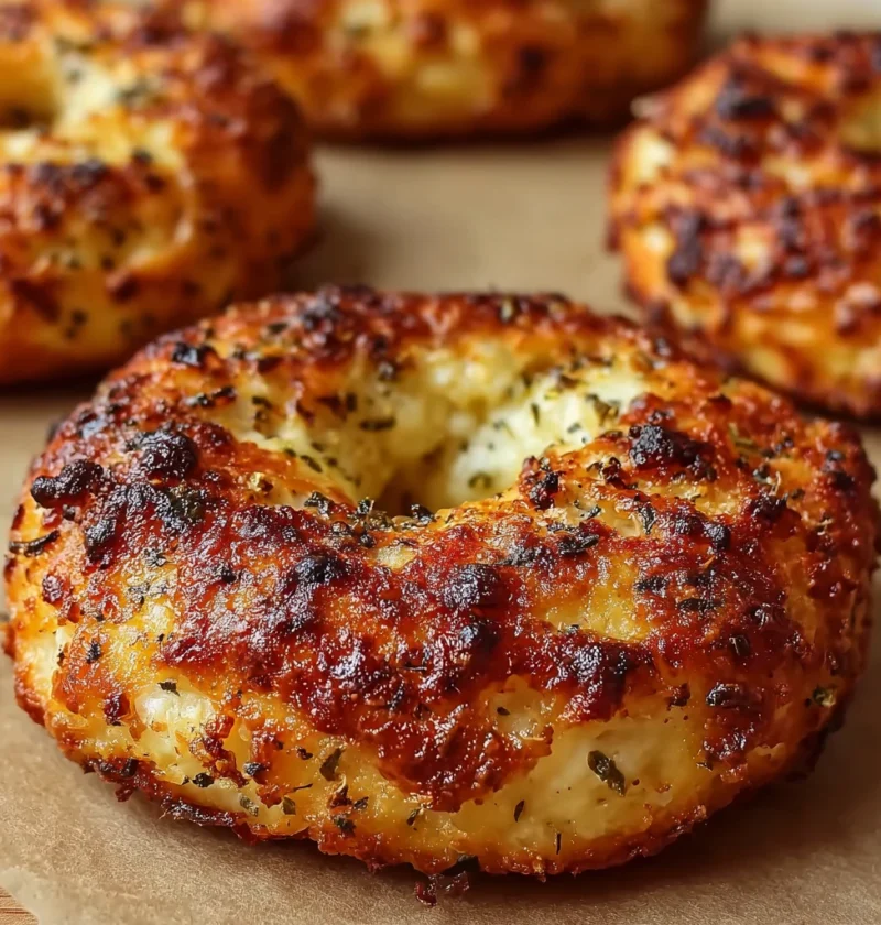 Garlicparmesan Cottage Cheese Bagels