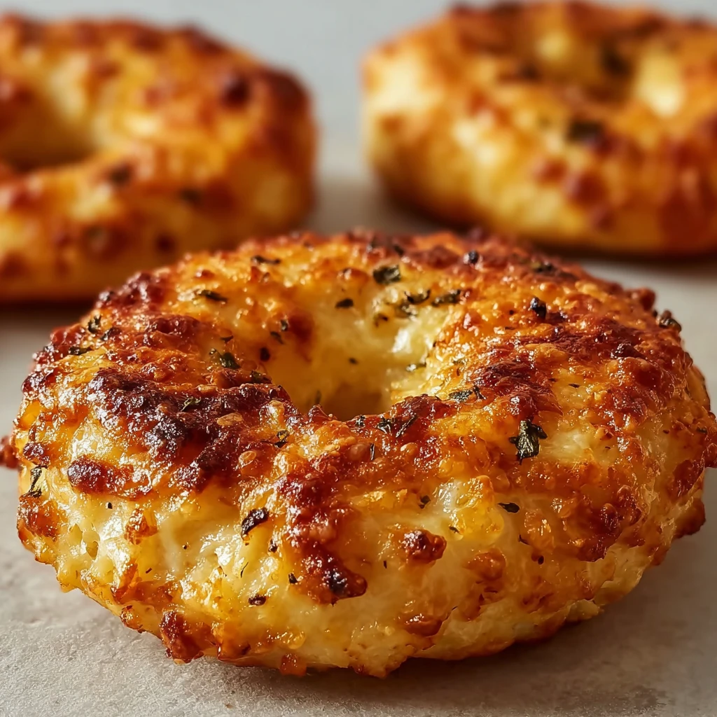 Garlicparmesan Cottage Cheese Bagels