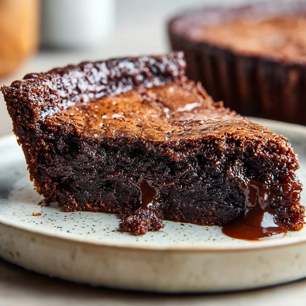 Gooey Brownie Pie