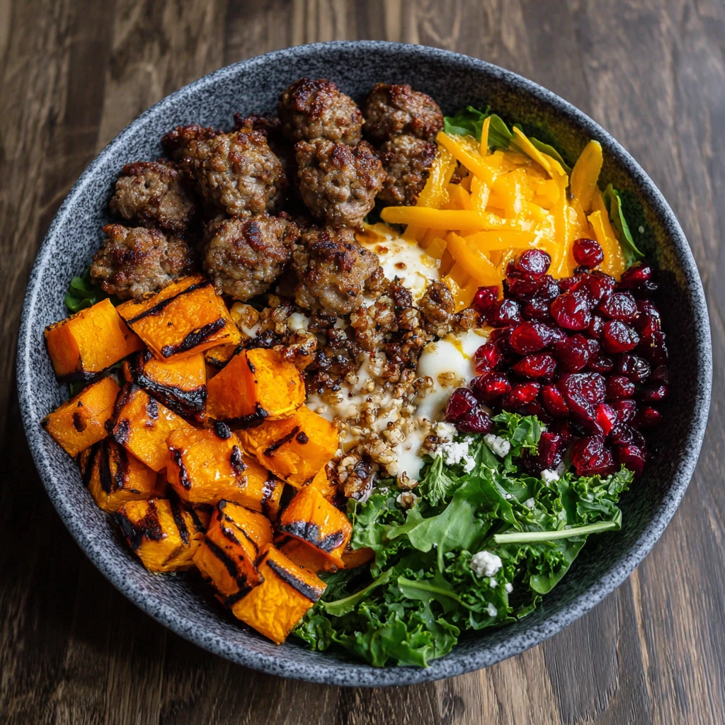 Ground Beef Hot Honey Bowl