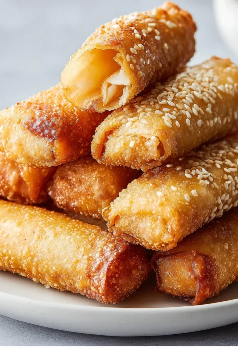 Homemade Chinese Egg Rolls