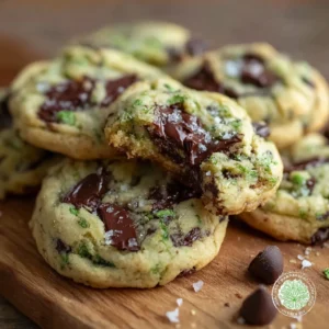 Irresistible Shamrock Mint Chocolate Chip Cookies Easy Homemade Recipe