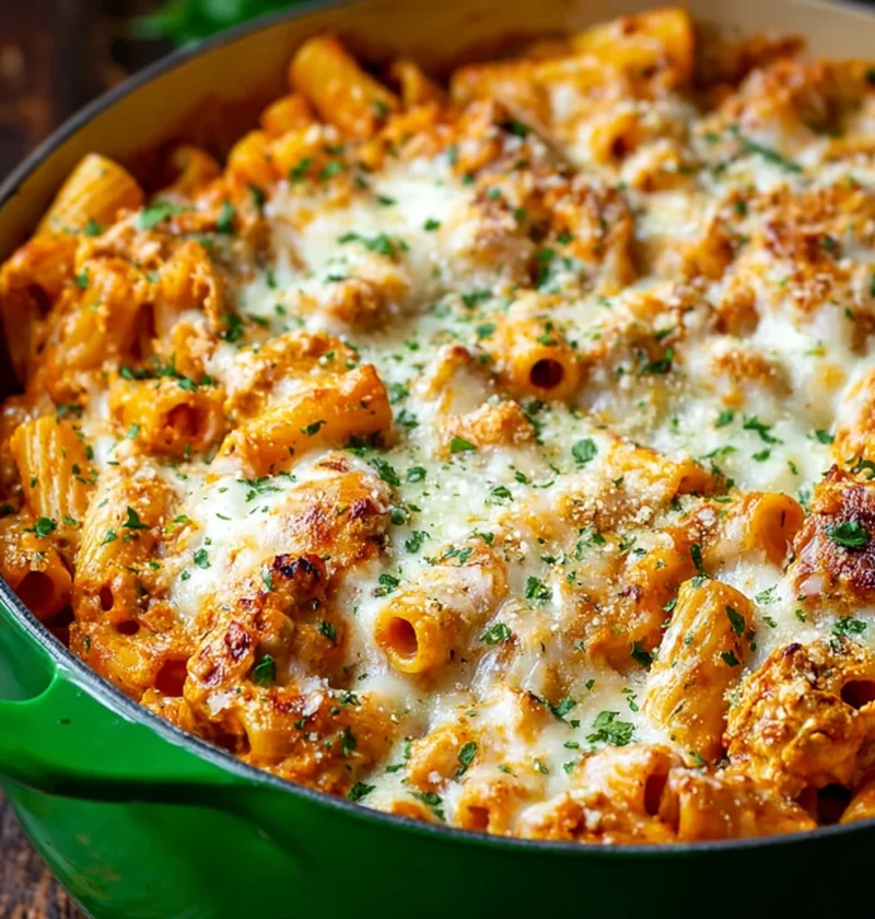 One Pot Chicken Parmesan Pasta