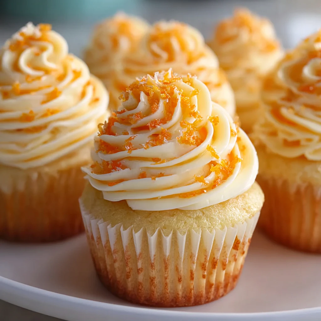 Orange Creamsicle Buttercream Icing
