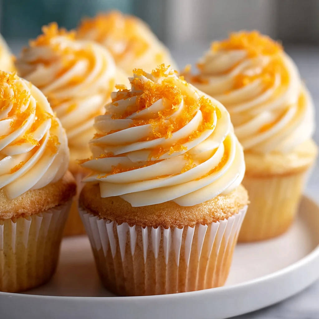Orange Creamsicle Buttercream Icing