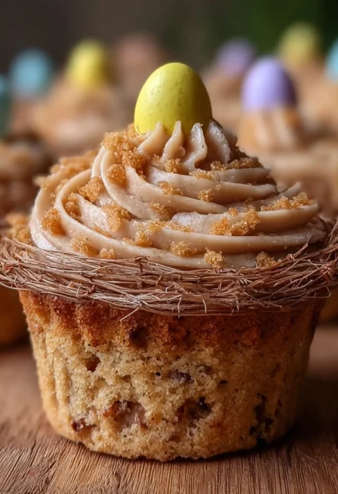 Perfect Easter Egg Nest Cupcakes Homemade Recipe Festive
