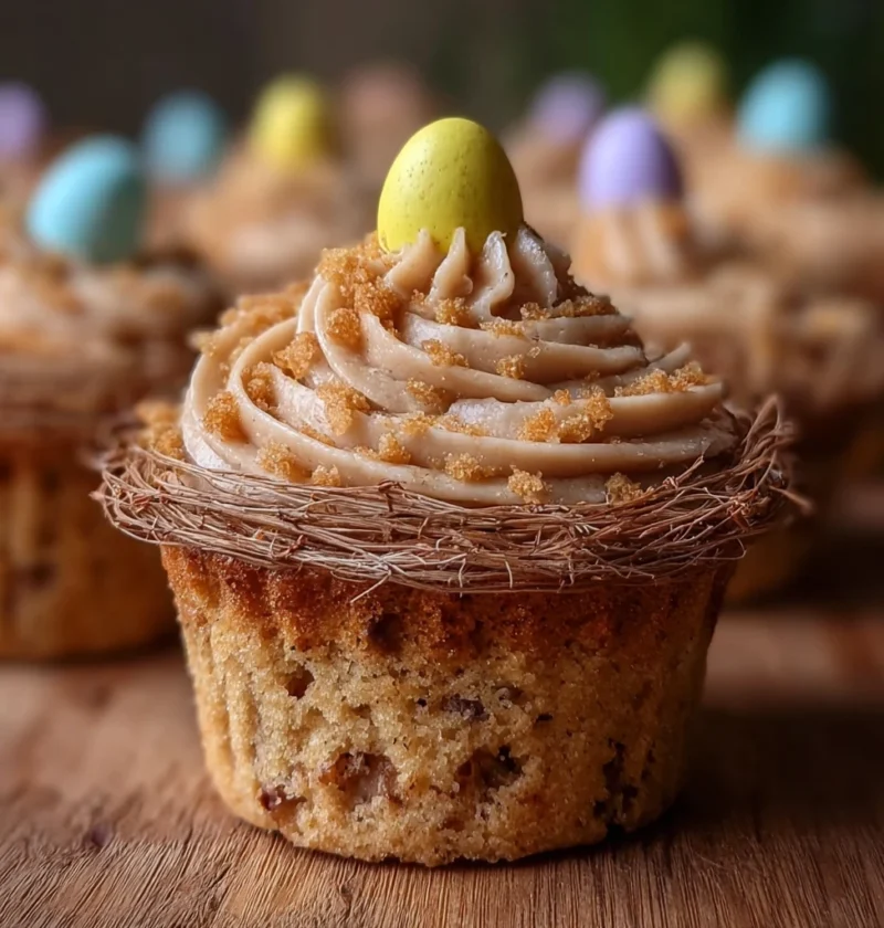 Perfect Easter Egg Nest Cupcakes Homemade Recipe Festive