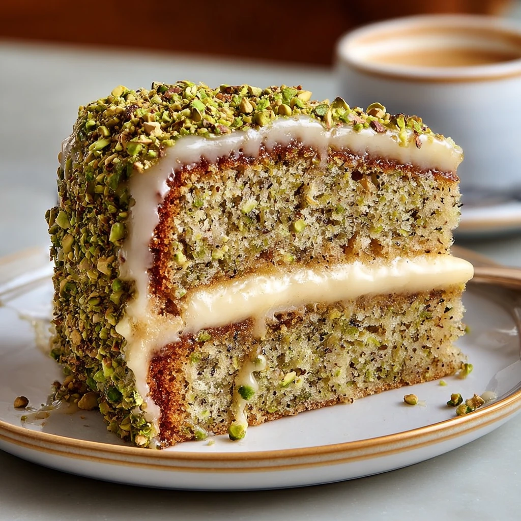 Pistachio Coffee Cake Recipe