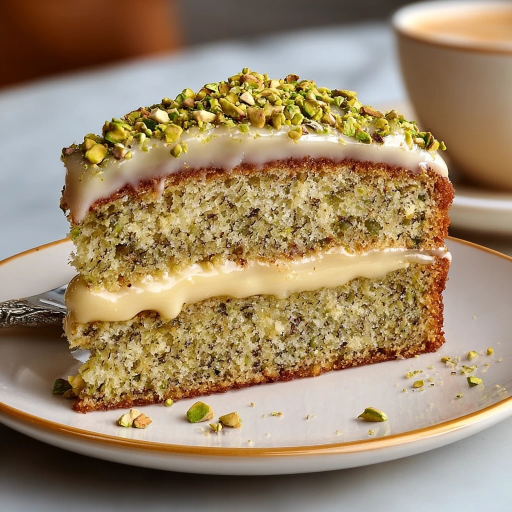 Pistachio Coffee Cake Recipe