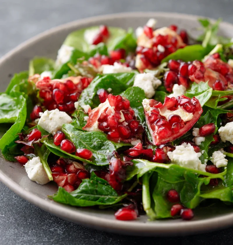 Pomegranate Feta Salad