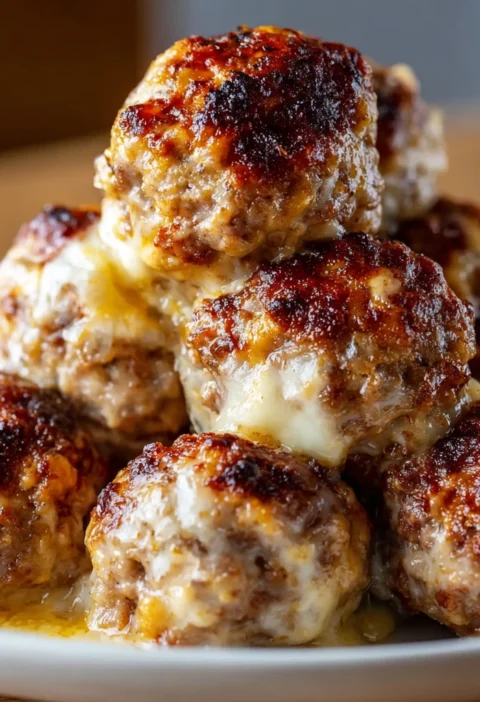 Rotel Cream Cheese Sausage Balls