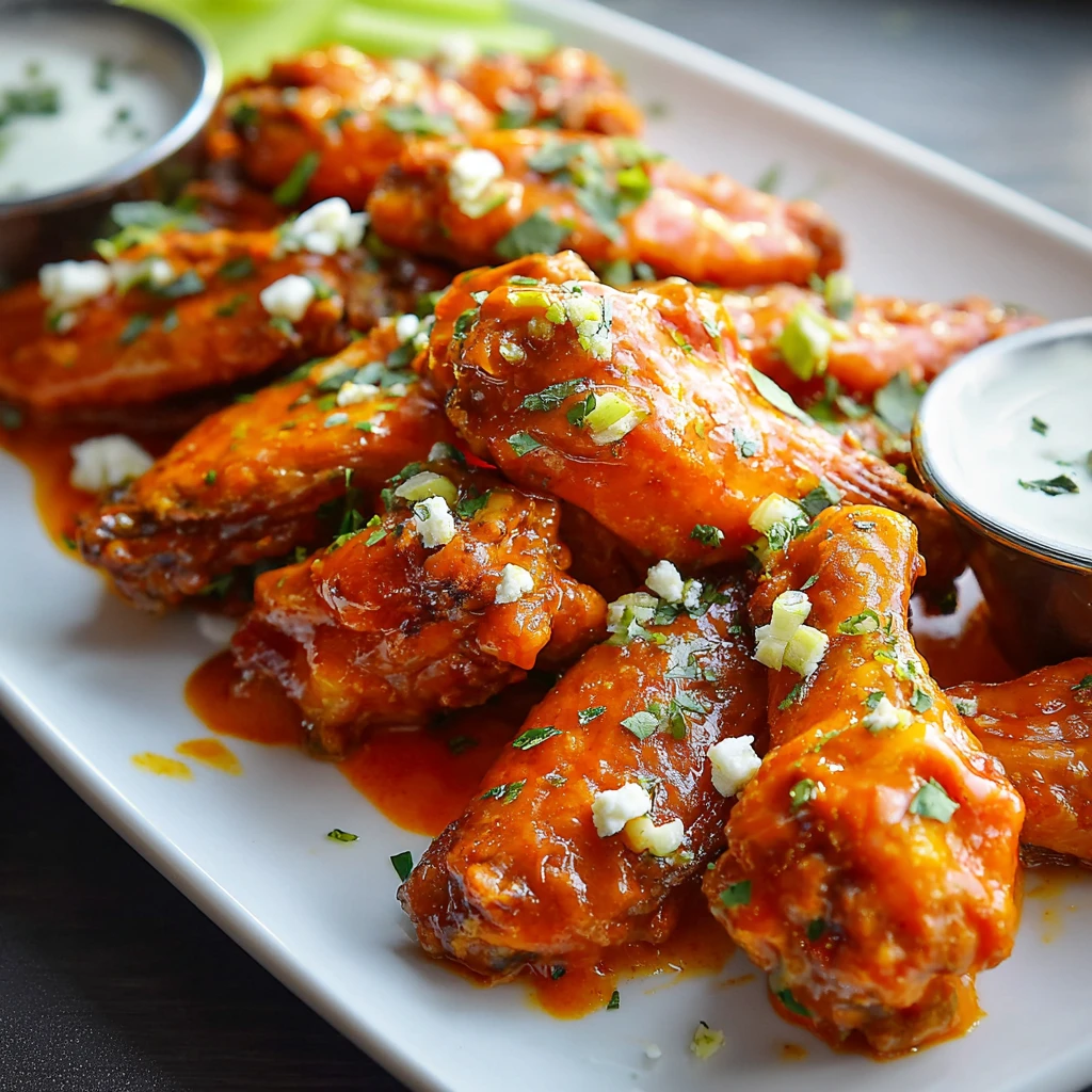 Spicy Buffalo Chicken Wings