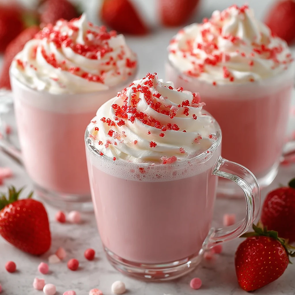 Strawberry Hot Chocolate