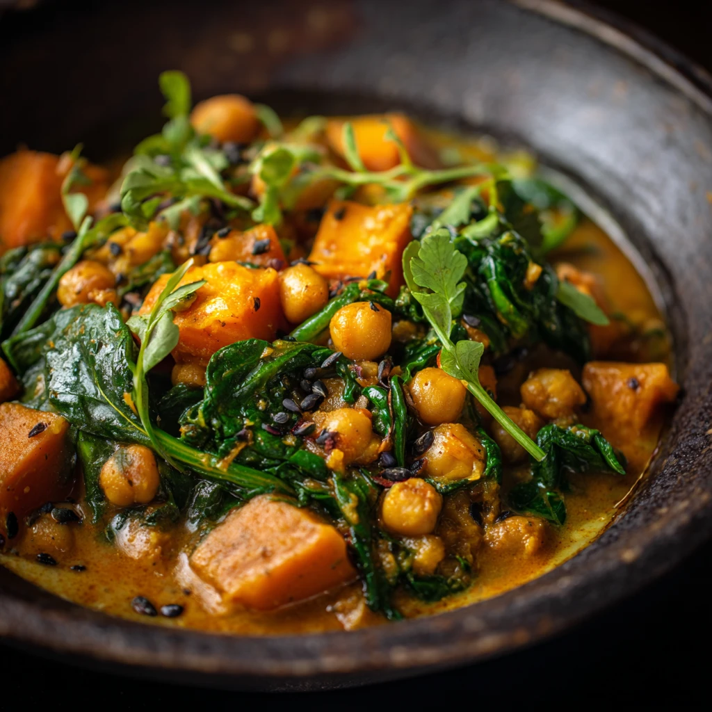 Sweet Potato and Chickpea Curry