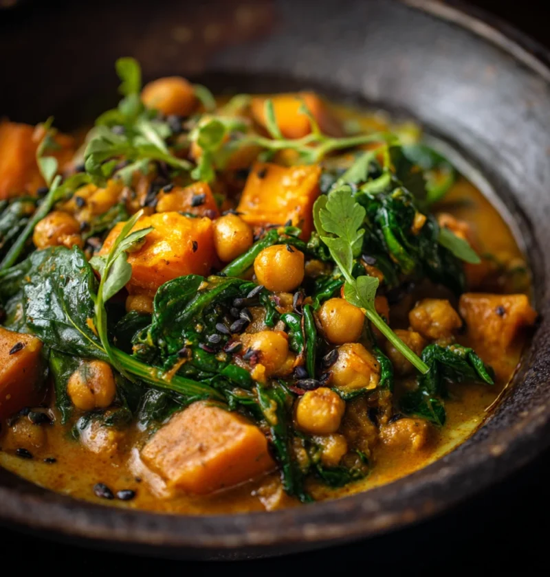 Sweet Potato Chickpea Curry