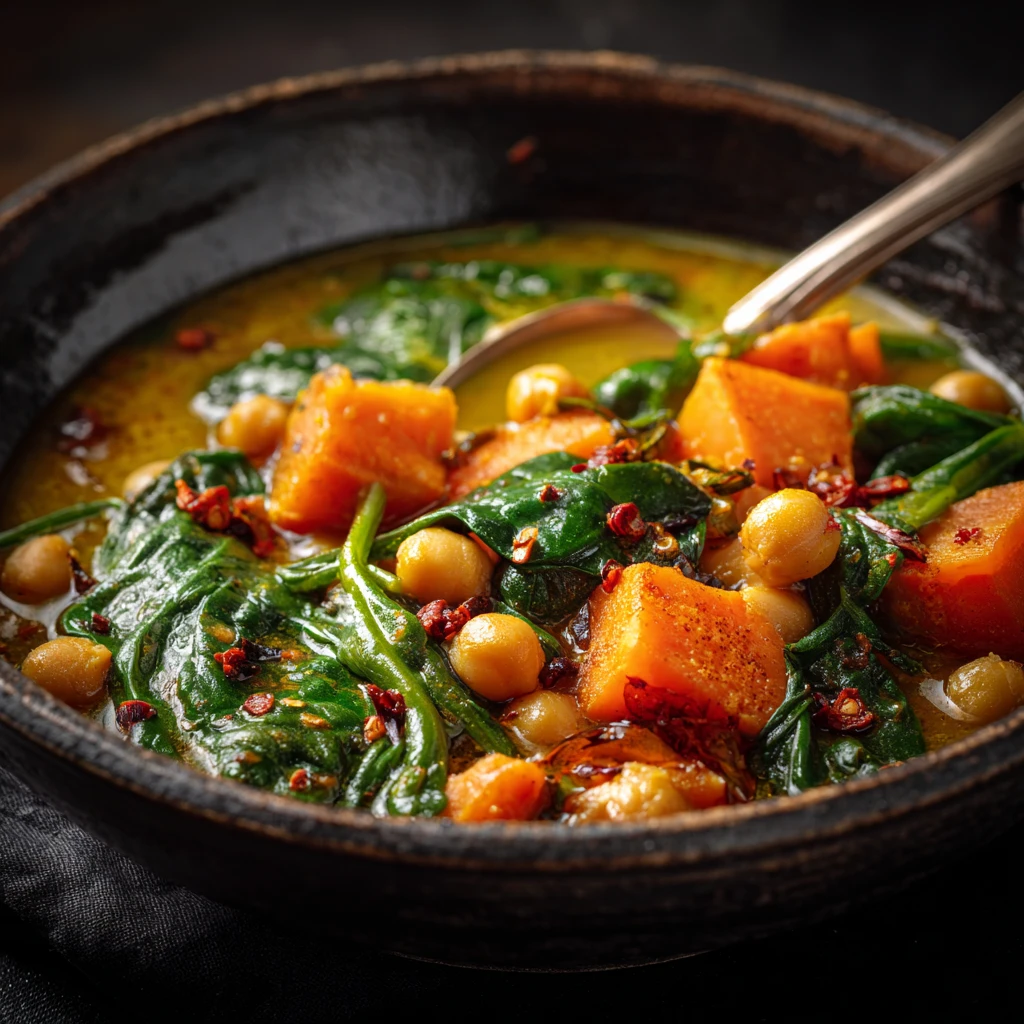 Sweet Potato Chickpea Curry