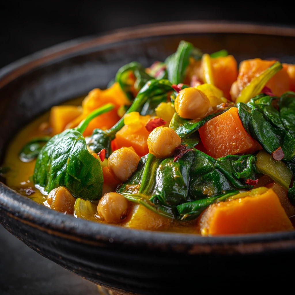 Sweet Potato Chickpea Curry