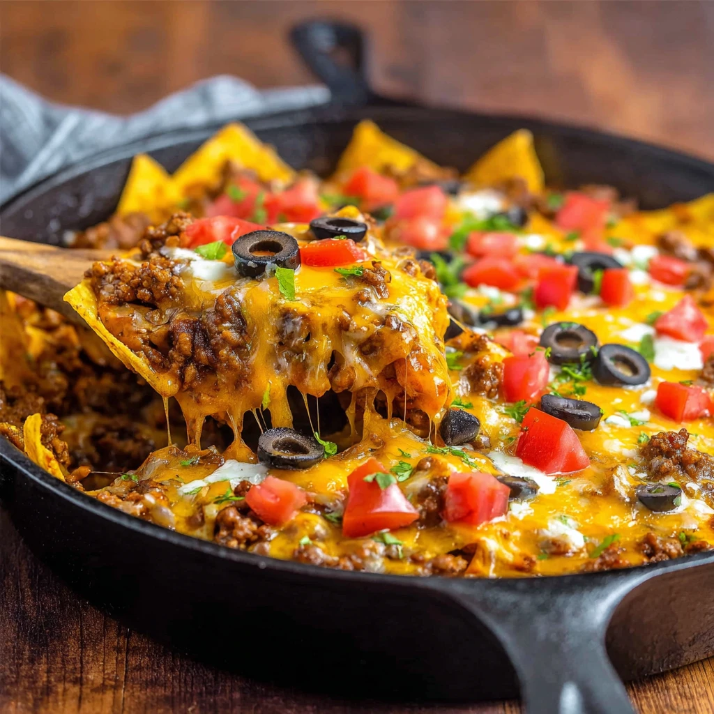 Ultimate Beef Enchiladas Skillet