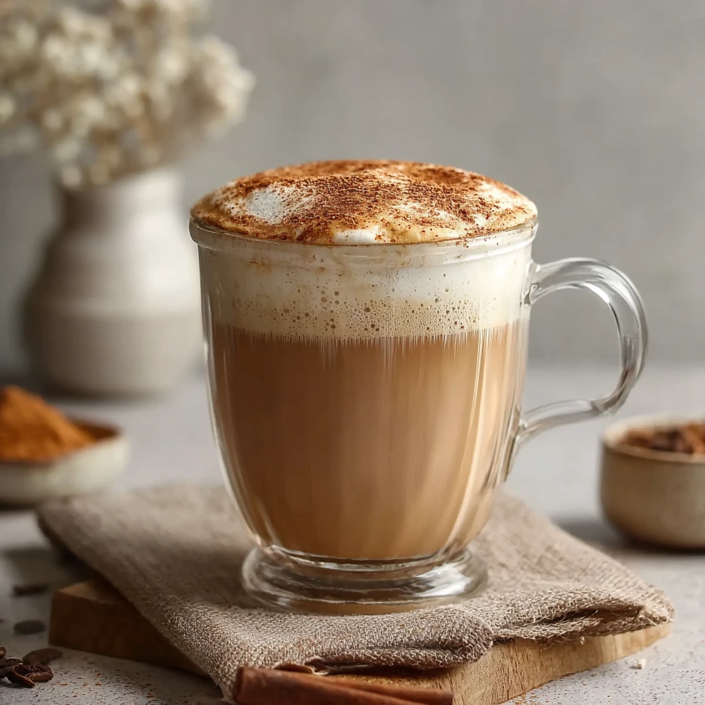 Vanilla Chai Tea Latte Cozy Mug