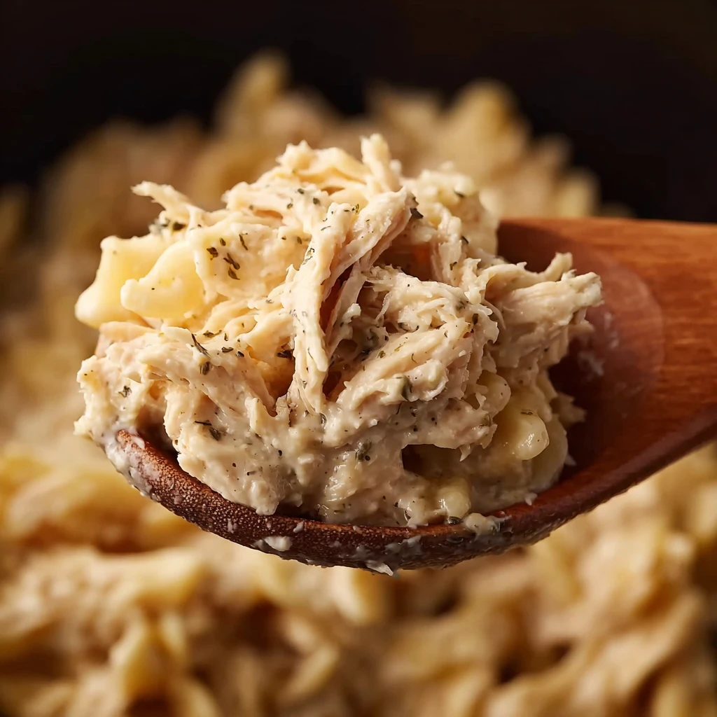 Zesty Slowcooker Chicken Pasta